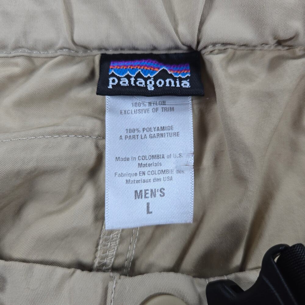 Patagonia Gi II Outdoor Hiking Trail Belted Pants in Tan Men's Size Large - Picture 2 of 5